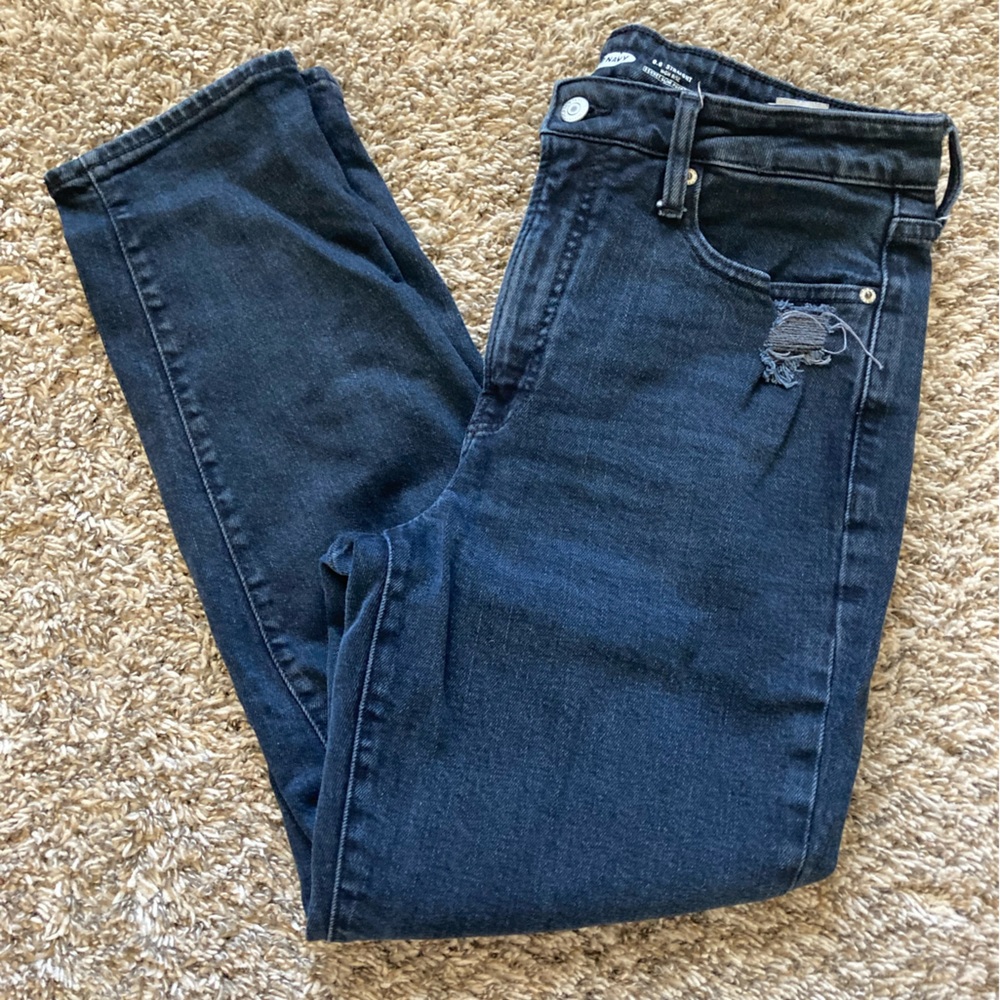 Black O.G. Straight Old Navy Jeans